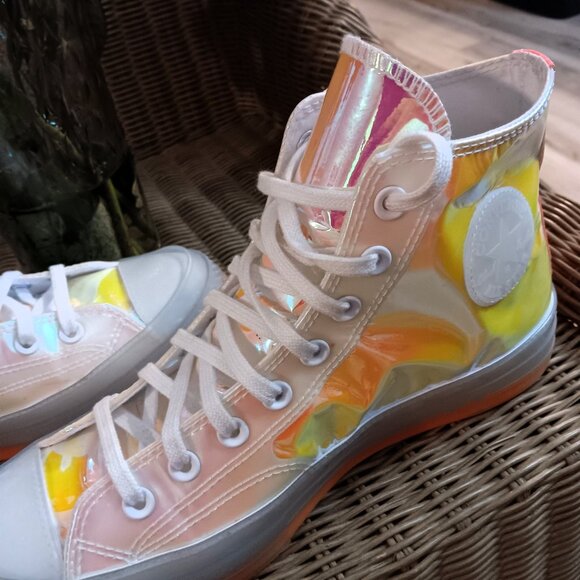 UNISEX Converse Chuck 70 High Hi-Vis Iridescent - Picture 2 of 10